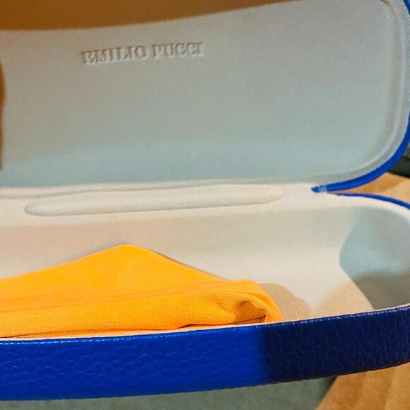 Emilio Pucci 51mm Square Sunglasses and Case NEW - Picture 7 of 7